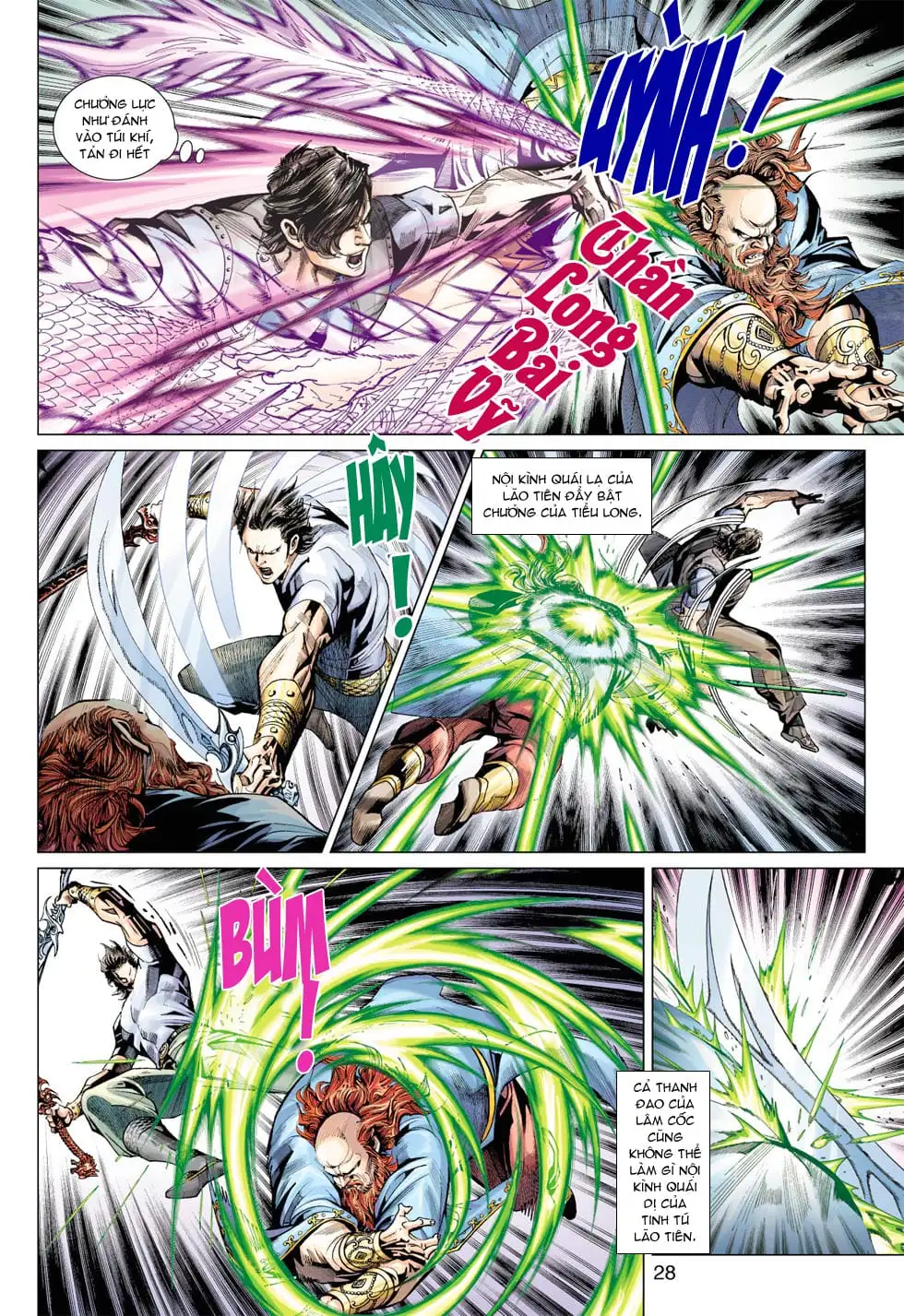 Truyện Tranh Tân Tác Long Hổ Môn trang 4