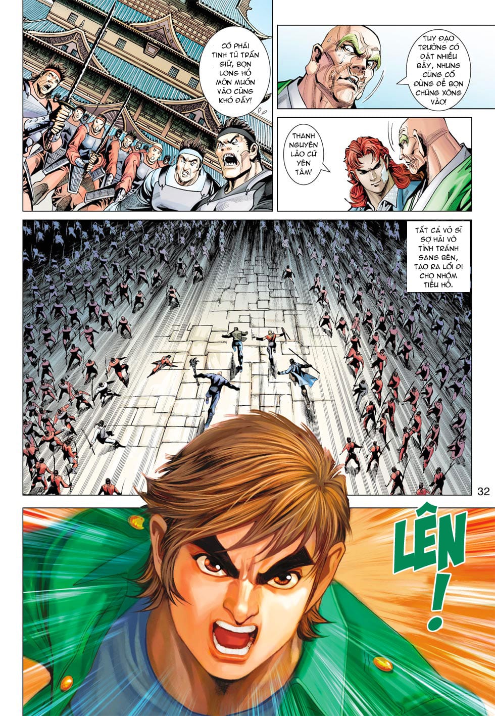 Truyện Tranh Tân Tác Long Hổ Môn trang 4