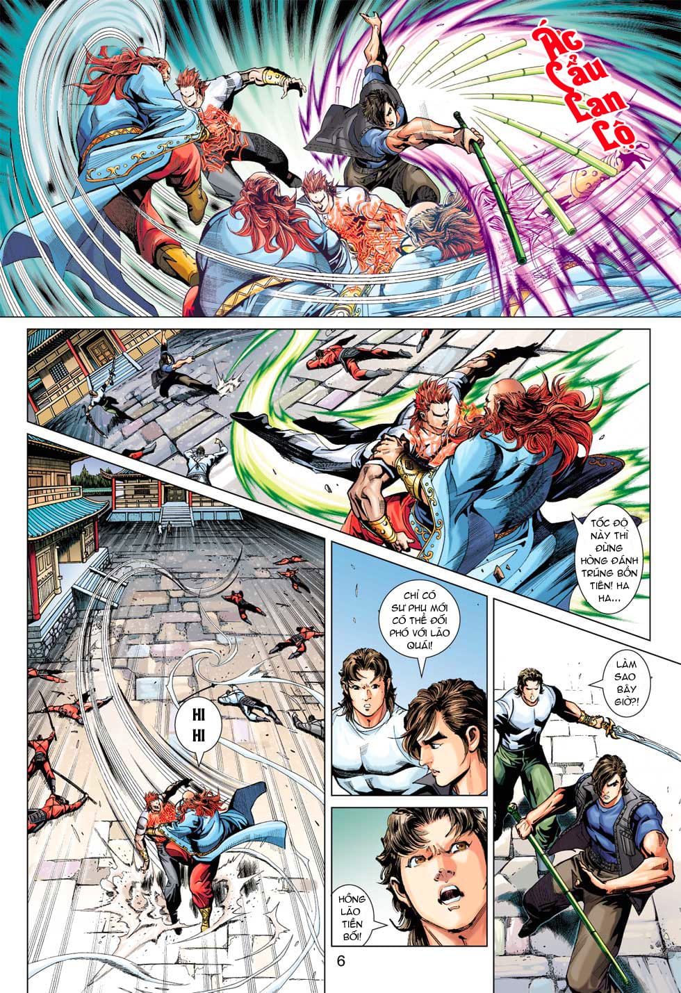 Truyện Tranh Tân Tác Long Hổ Môn trang 4