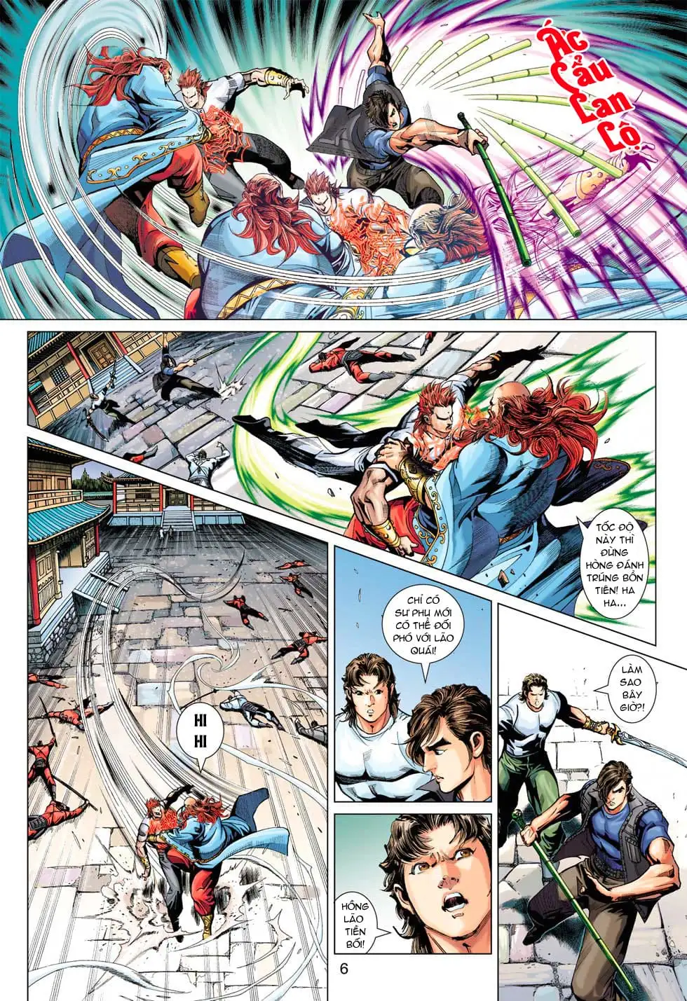 Truyện Tranh Tân Tác Long Hổ Môn trang 4
