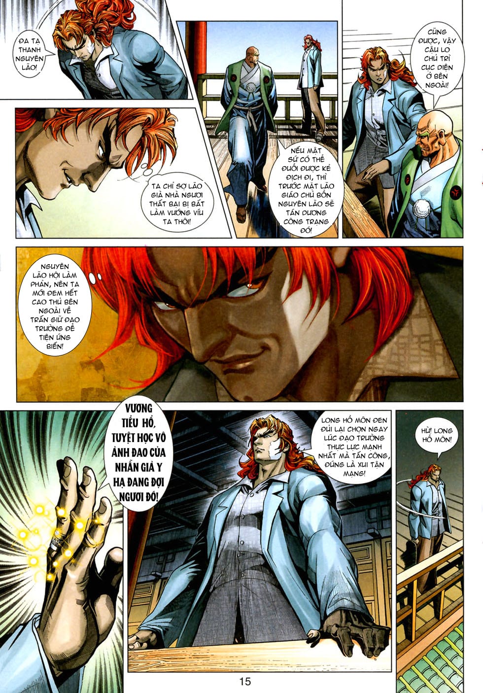 Truyện Tranh Tân Tác Long Hổ Môn trang 4