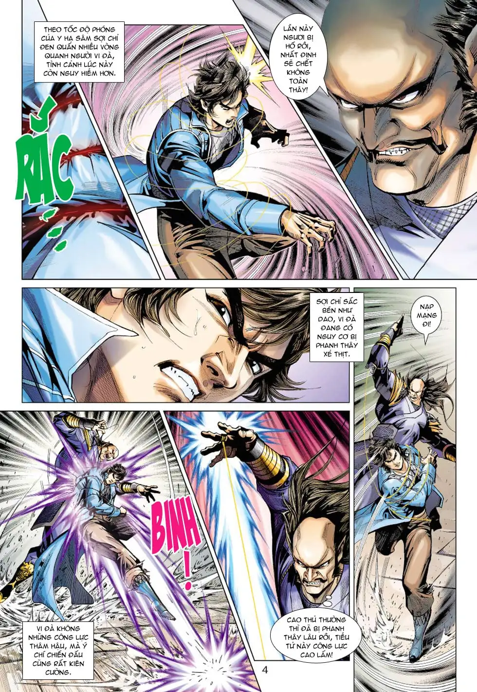 Truyện Tranh Tân Tác Long Hổ Môn trang 4