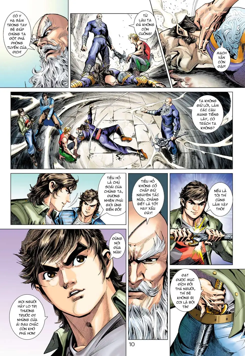 Truyện Tranh Tân Tác Long Hổ Môn trang 4