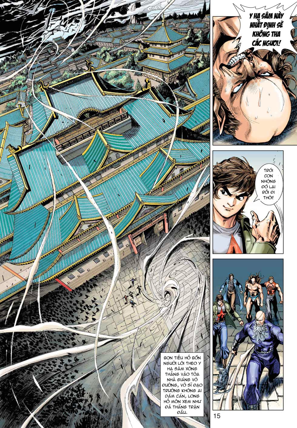 Truyện Tranh Tân Tác Long Hổ Môn trang 4
