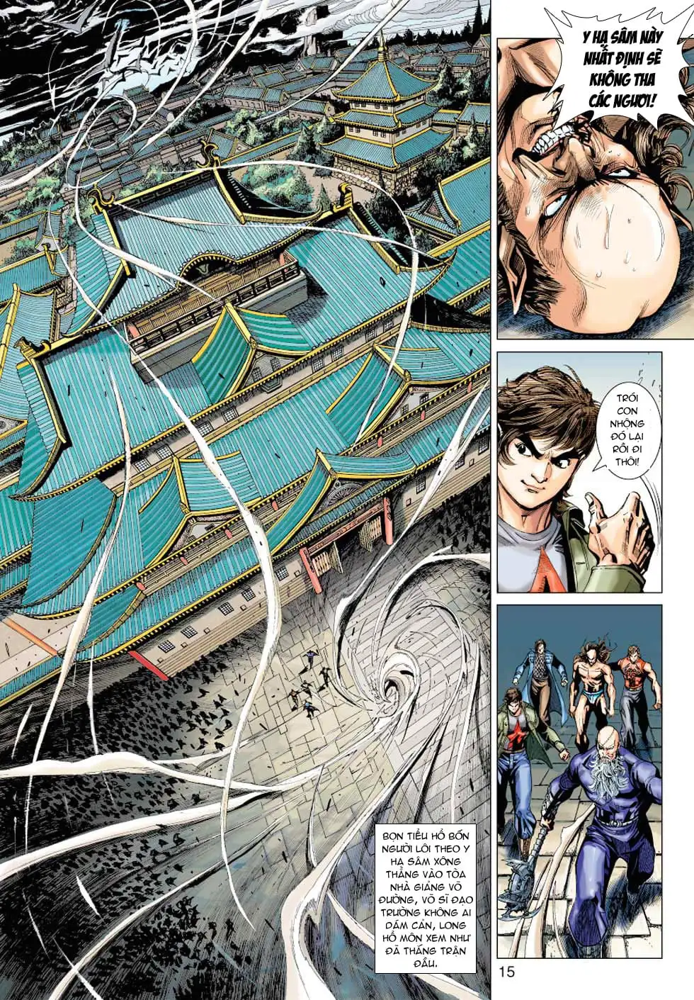 Truyện Tranh Tân Tác Long Hổ Môn trang 4