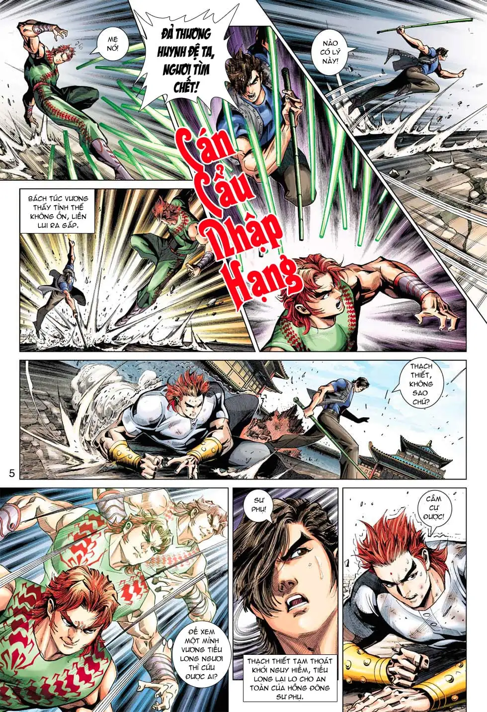 Truyện Tranh Tân Tác Long Hổ Môn trang 4