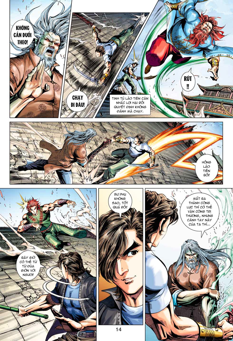 Truyện Tranh Tân Tác Long Hổ Môn trang 4