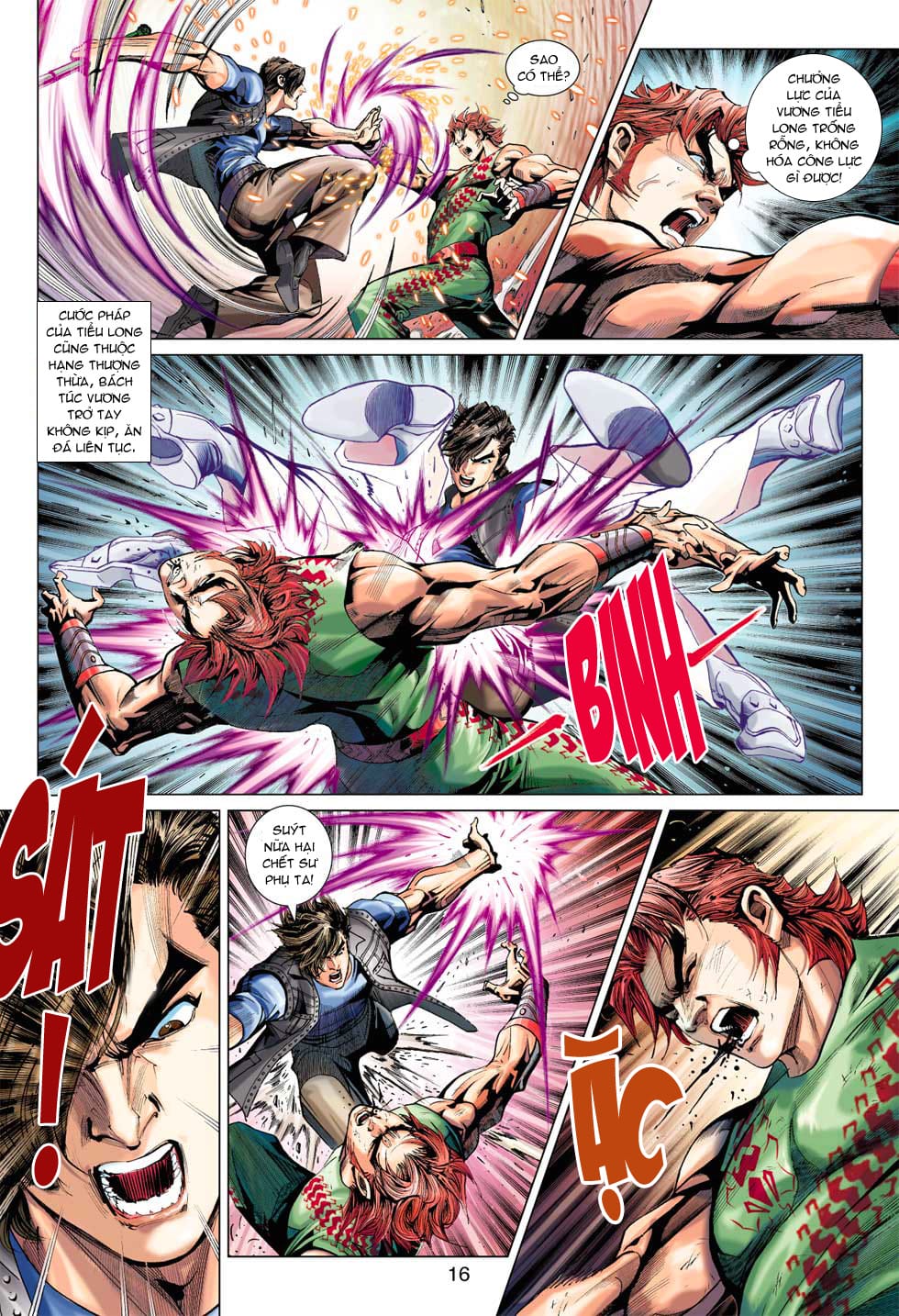 Truyện Tranh Tân Tác Long Hổ Môn trang 4