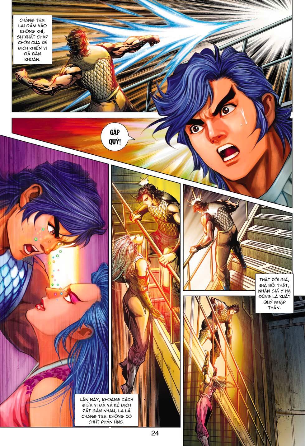 Truyện Tranh Tân Tác Long Hổ Môn trang 4