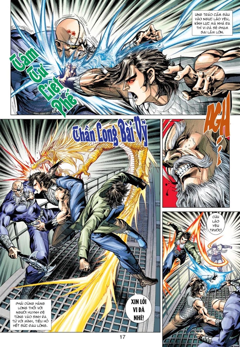 Truyện Tranh Tân Tác Long Hổ Môn trang 4
