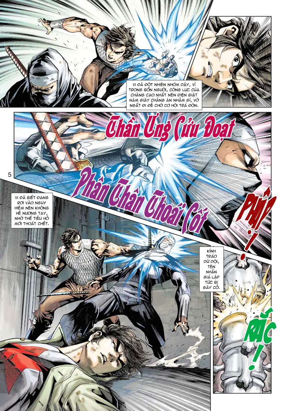 Truyện Tranh Tân Tác Long Hổ Môn trang 4