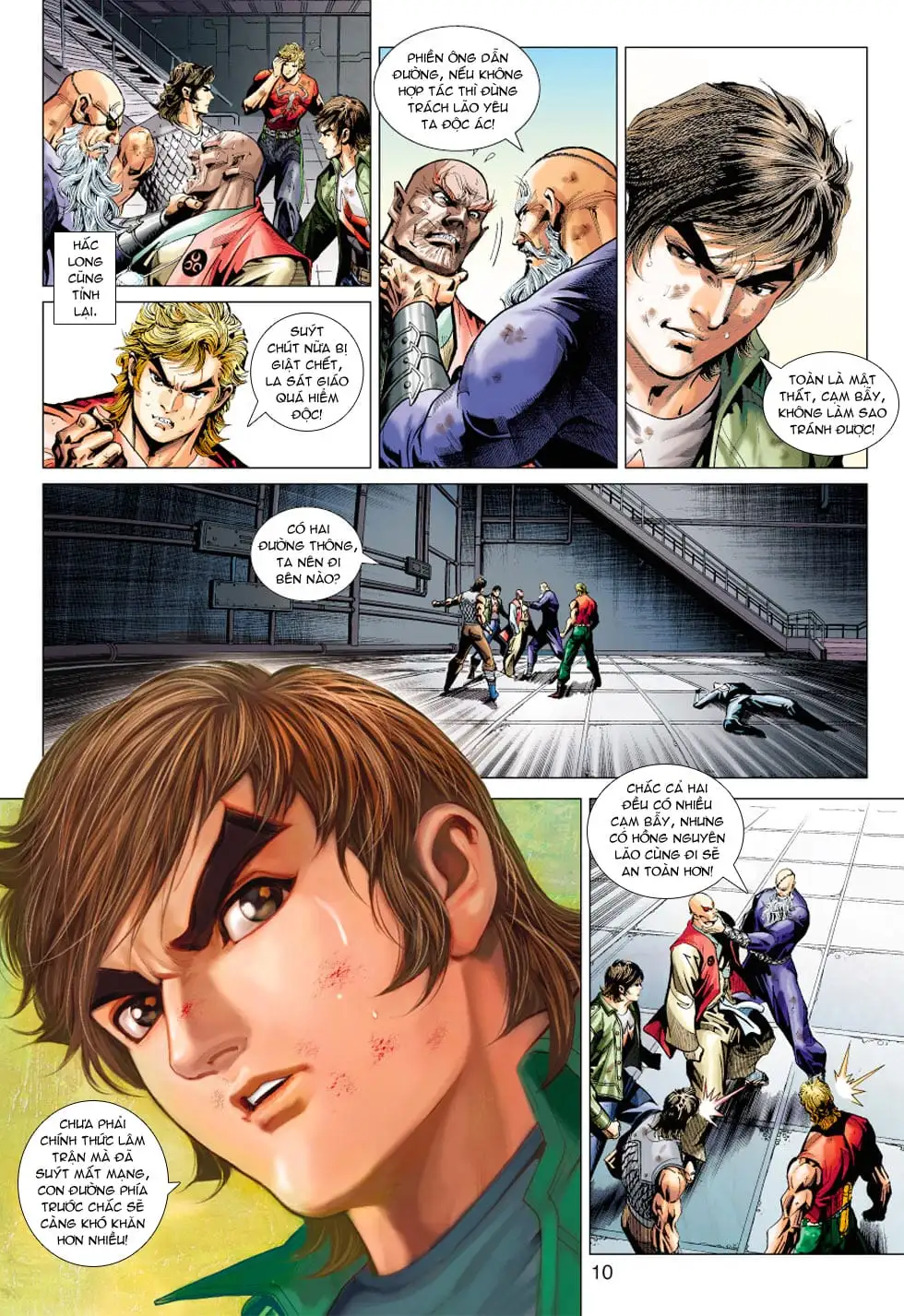 Truyện Tranh Tân Tác Long Hổ Môn trang 4