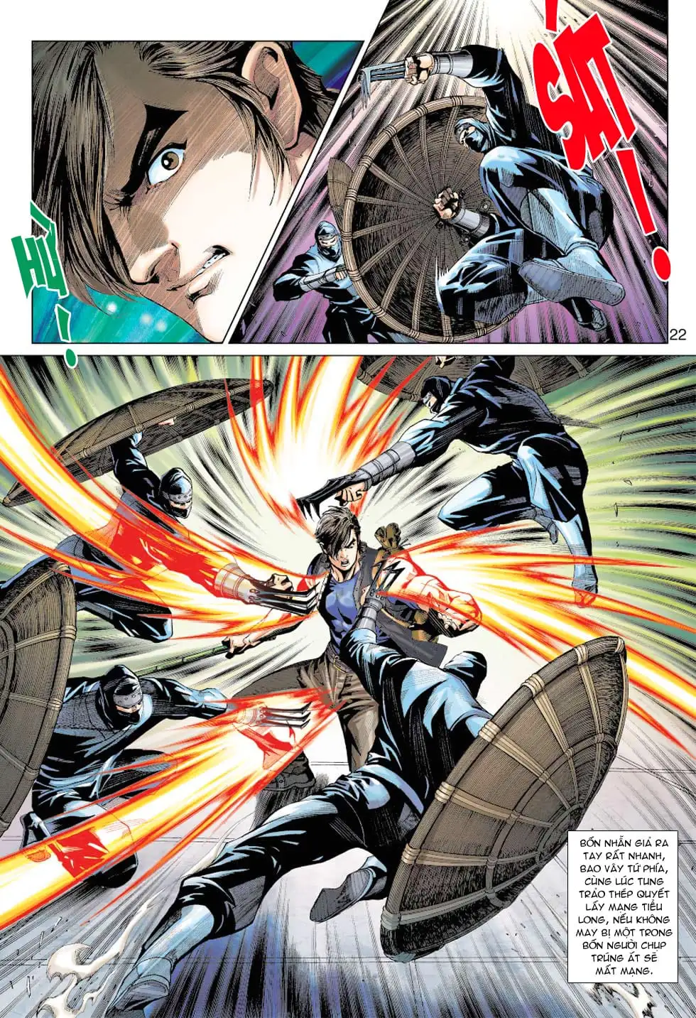 Truyện Tranh Tân Tác Long Hổ Môn trang 4