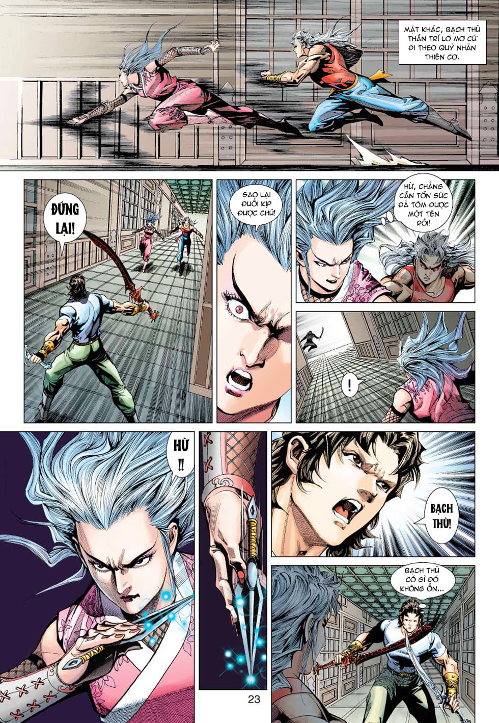 Truyện Tranh Tân Tác Long Hổ Môn trang 4