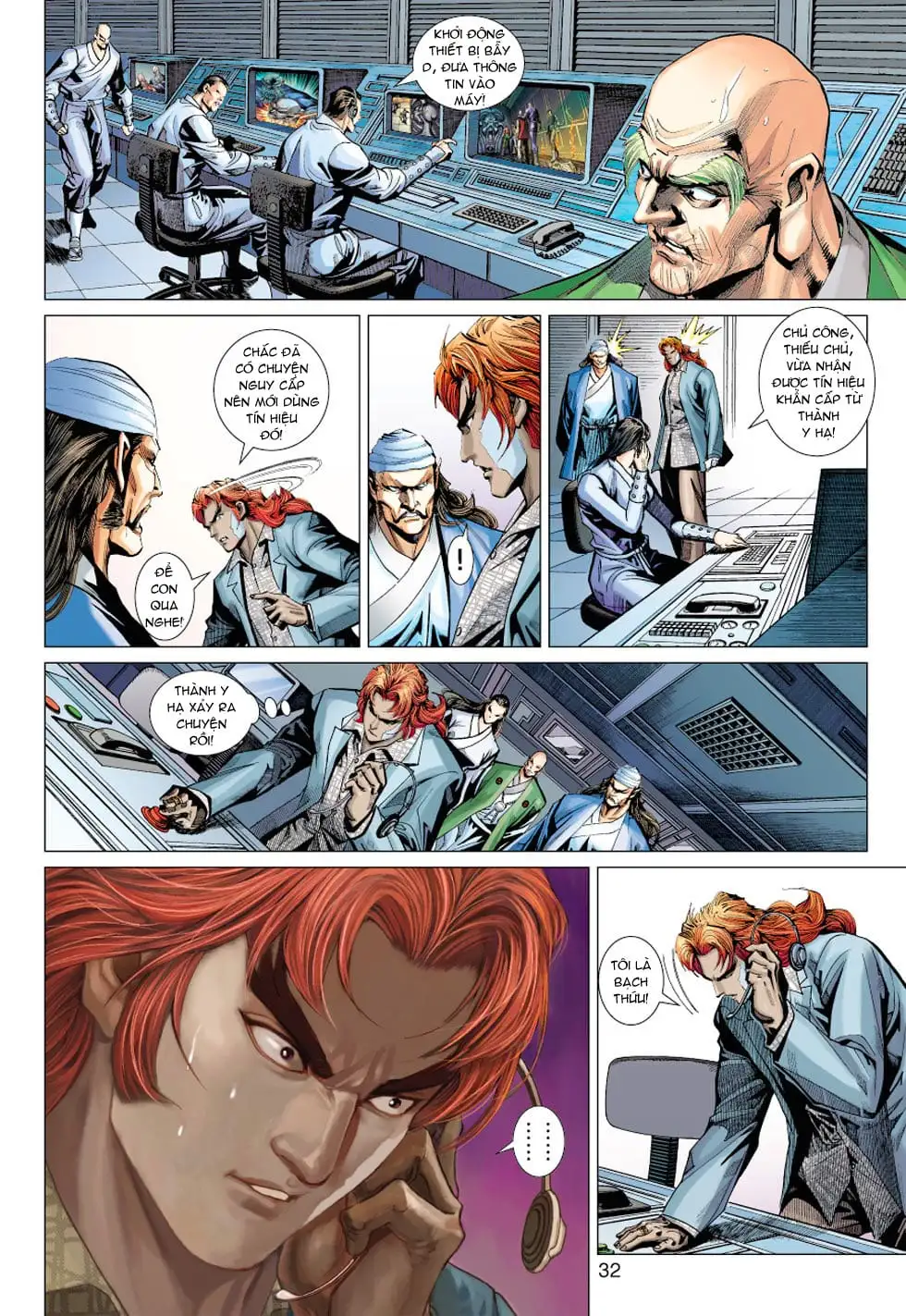 Truyện Tranh Tân Tác Long Hổ Môn trang 4