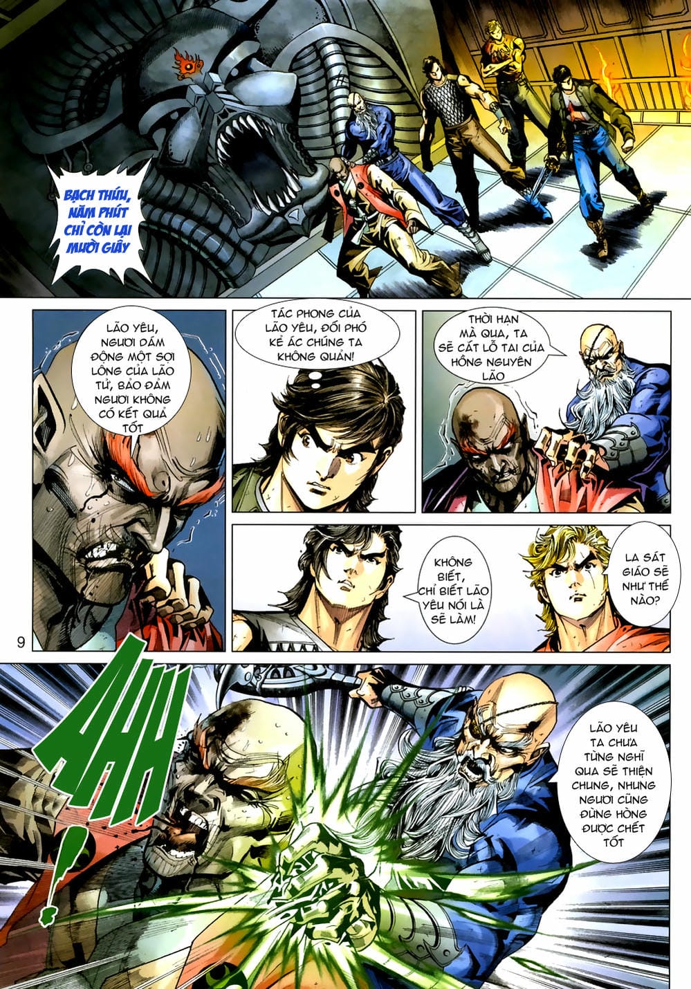 Truyện Tranh Tân Tác Long Hổ Môn trang 4