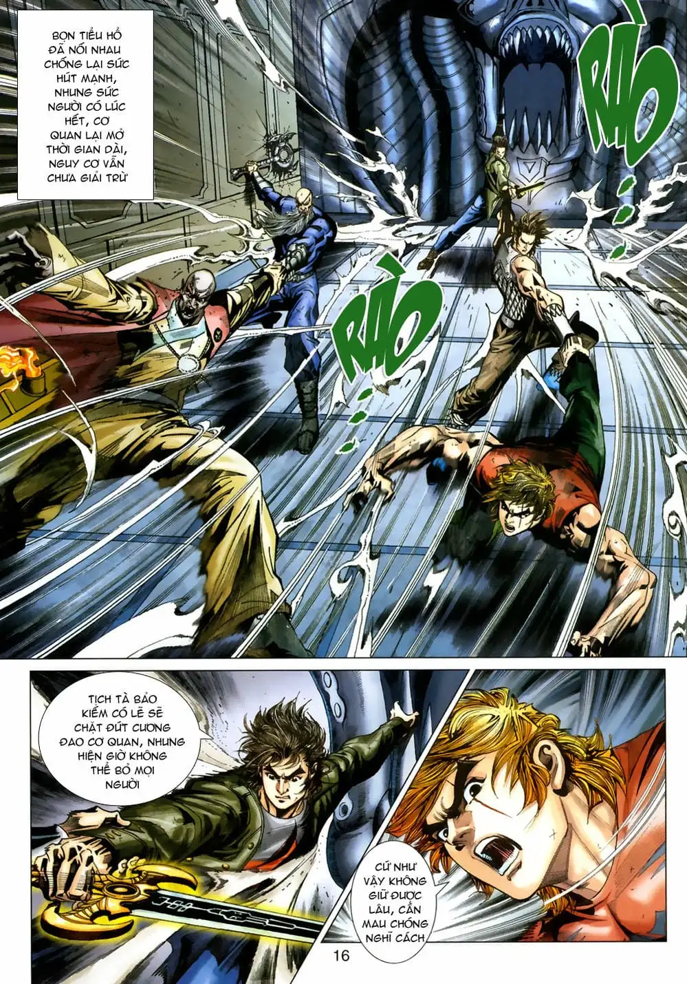 Truyện Tranh Tân Tác Long Hổ Môn trang 4