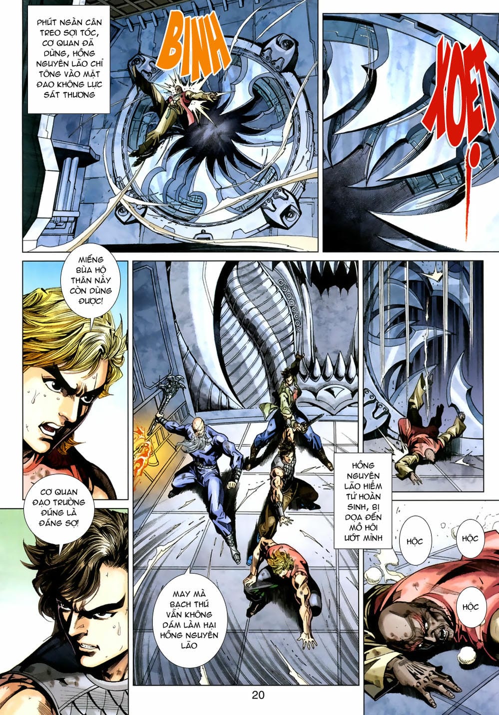 Truyện Tranh Tân Tác Long Hổ Môn trang 4