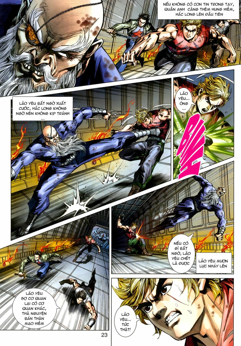 Truyện Tranh Tân Tác Long Hổ Môn trang 4