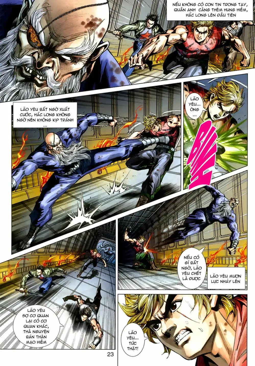 Truyện Tranh Tân Tác Long Hổ Môn trang 4