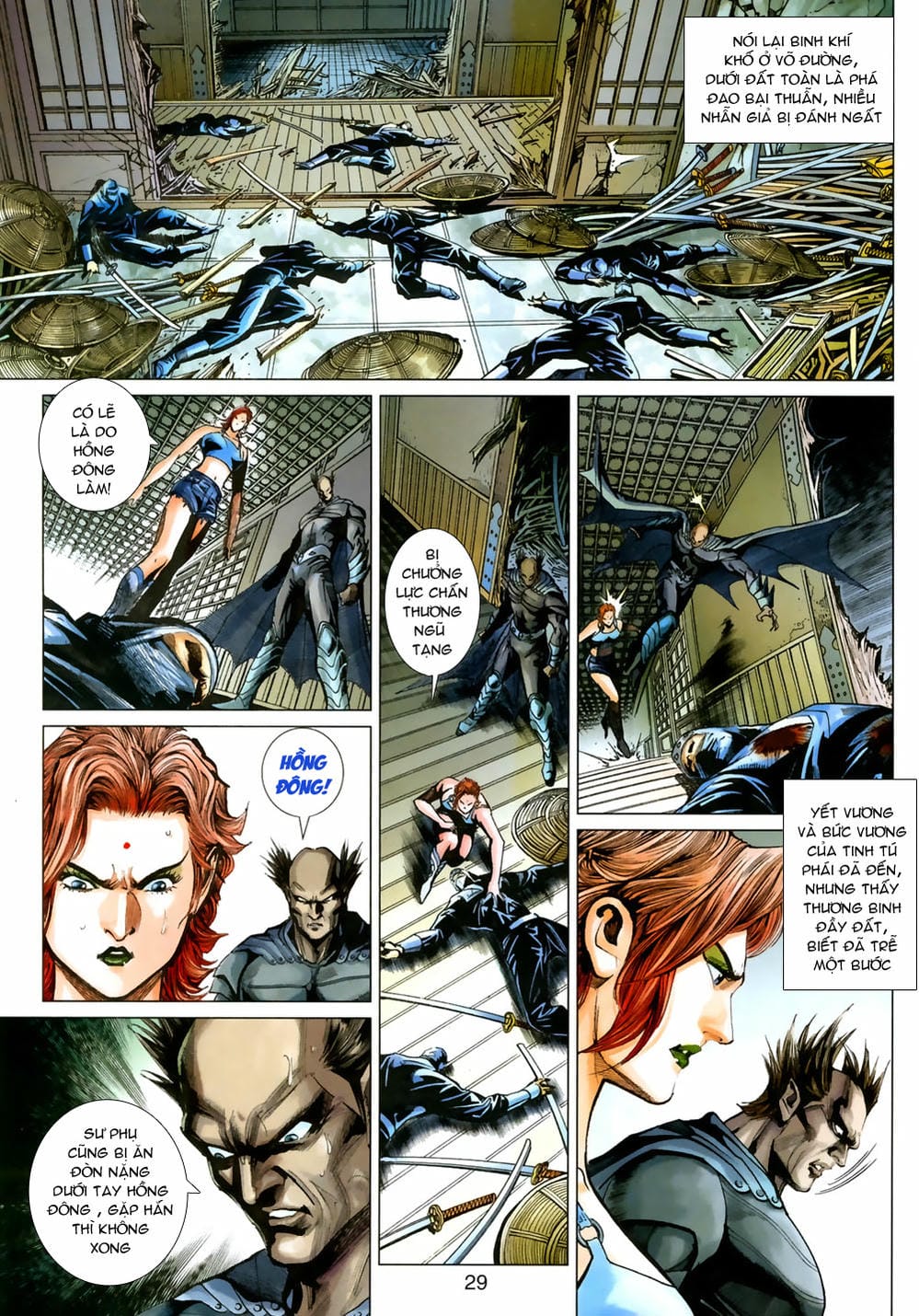 Truyện Tranh Tân Tác Long Hổ Môn trang 4