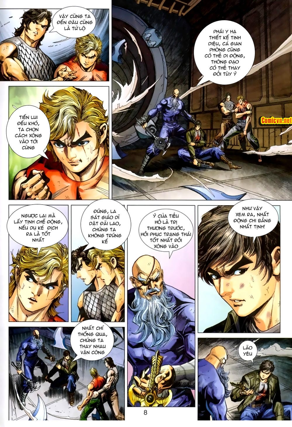 Truyện Tranh Tân Tác Long Hổ Môn trang 4