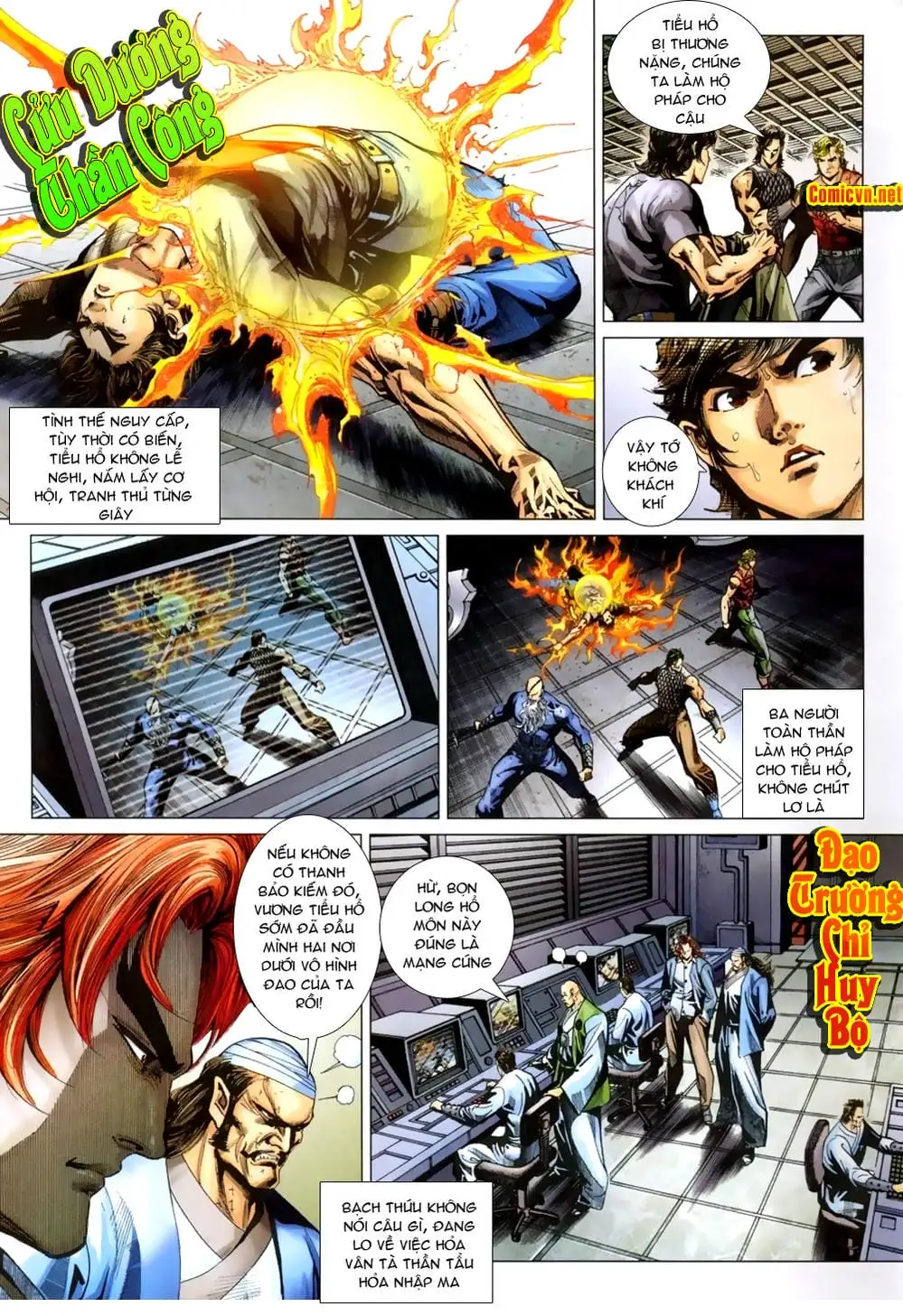 Truyện Tranh Tân Tác Long Hổ Môn trang 4