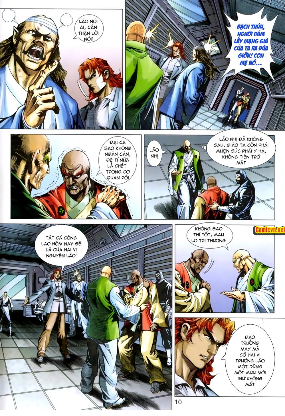 Truyện Tranh Tân Tác Long Hổ Môn trang 4