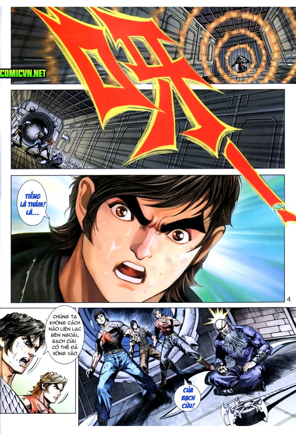 Truyện Tranh Tân Tác Long Hổ Môn trang 4