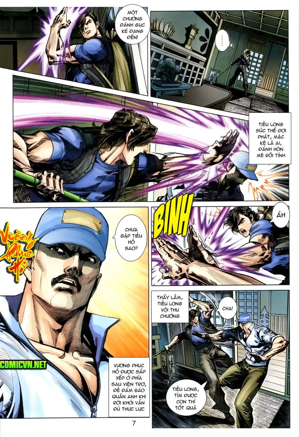 Truyện Tranh Tân Tác Long Hổ Môn trang 4