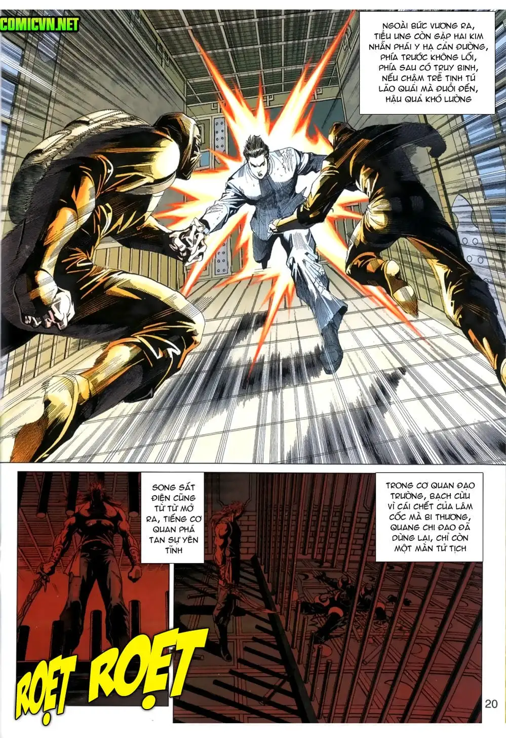 Truyện Tranh Tân Tác Long Hổ Môn trang 4