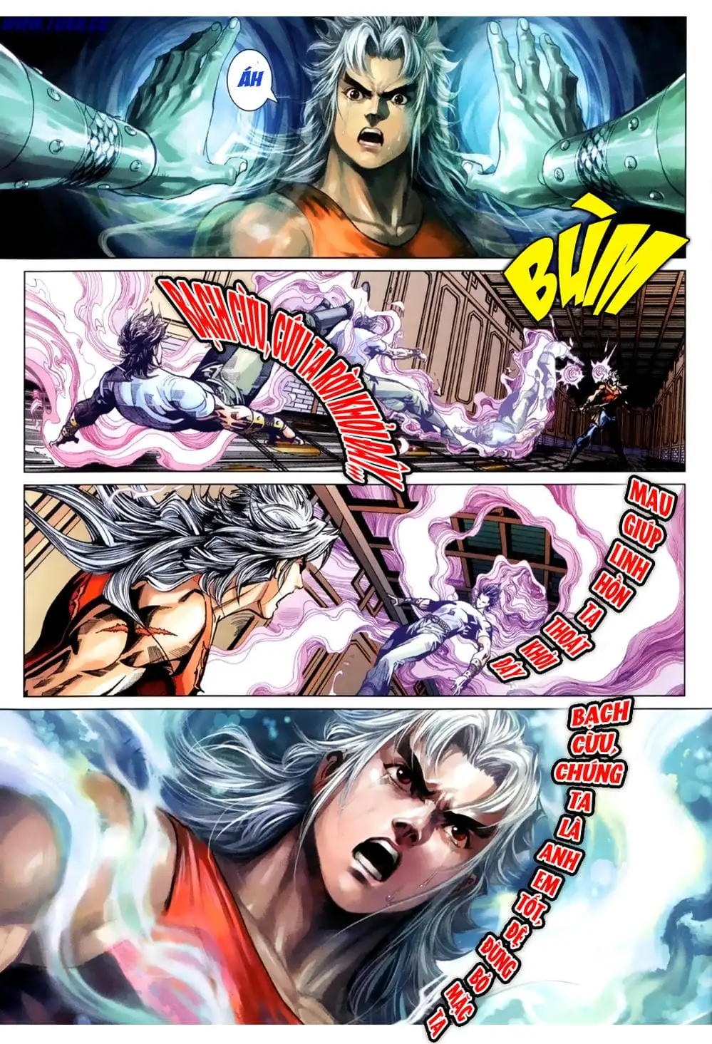 Truyện Tranh Tân Tác Long Hổ Môn trang 4