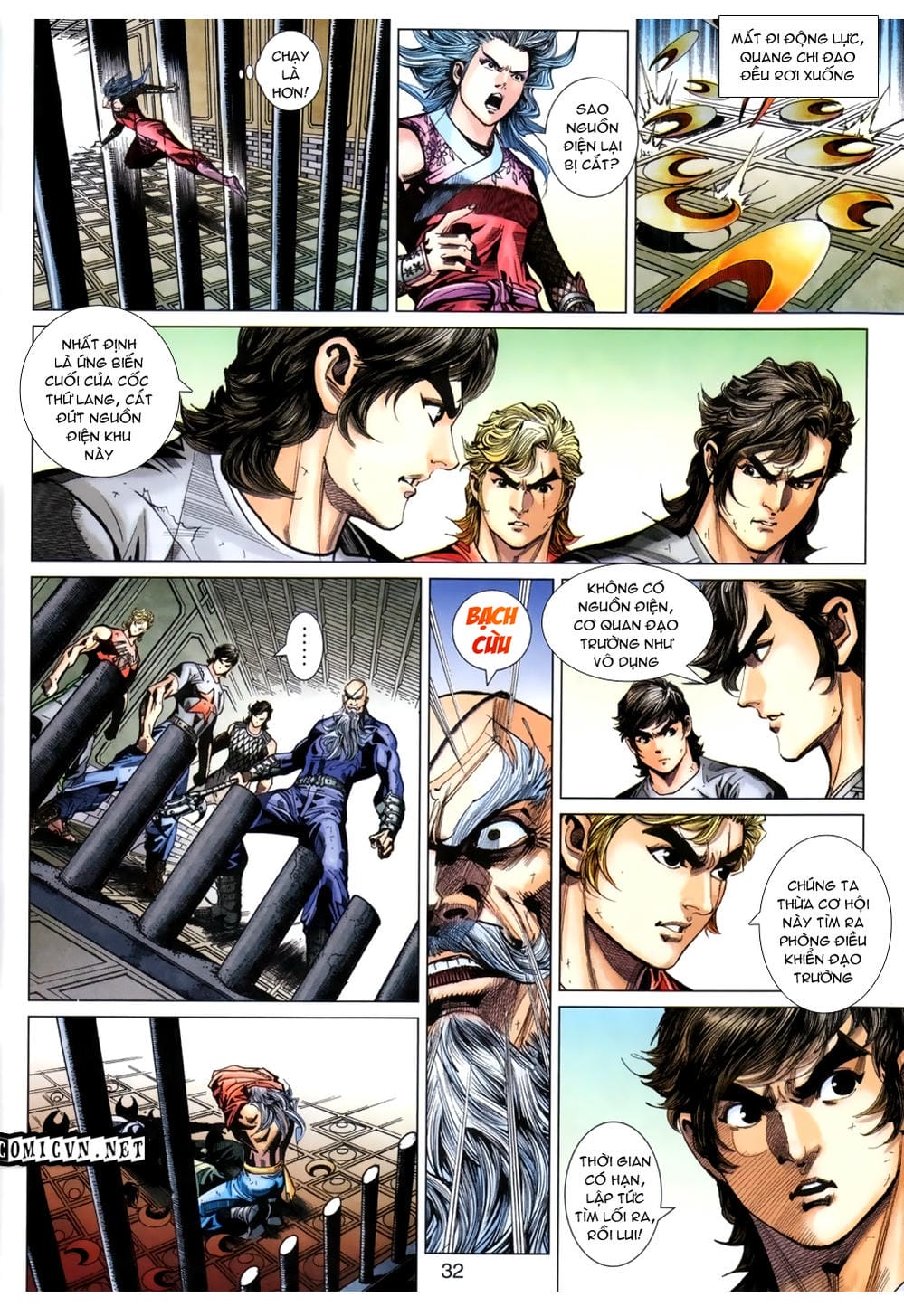 Truyện Tranh Tân Tác Long Hổ Môn trang 4