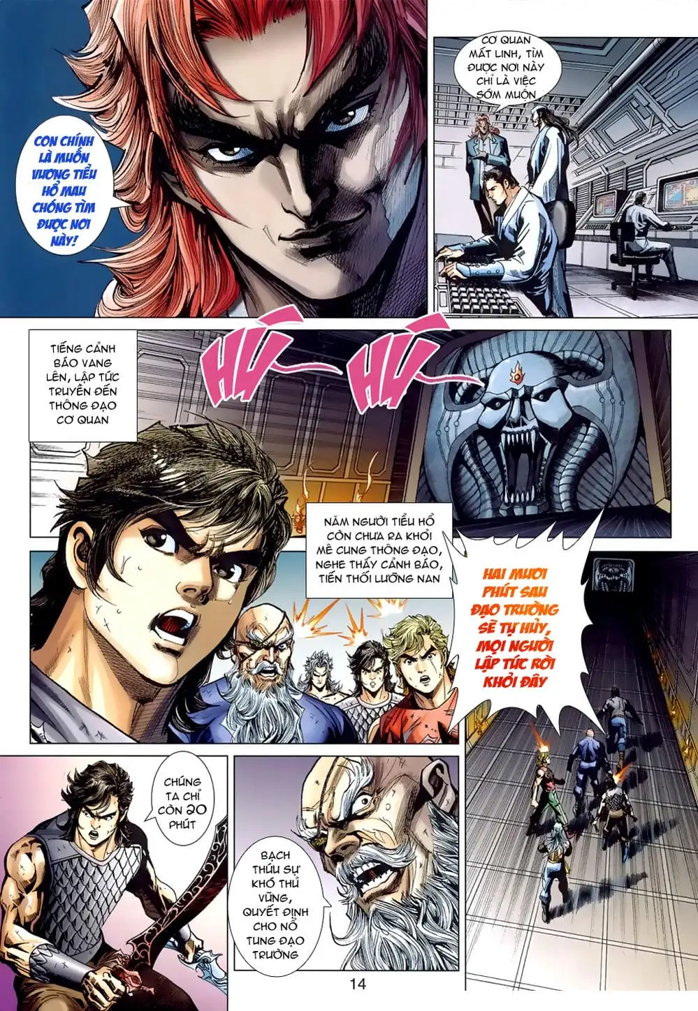 Truyện Tranh Tân Tác Long Hổ Môn trang 4