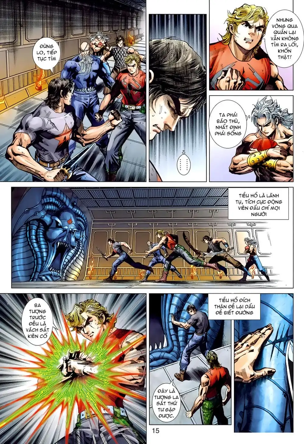 Truyện Tranh Tân Tác Long Hổ Môn trang 4