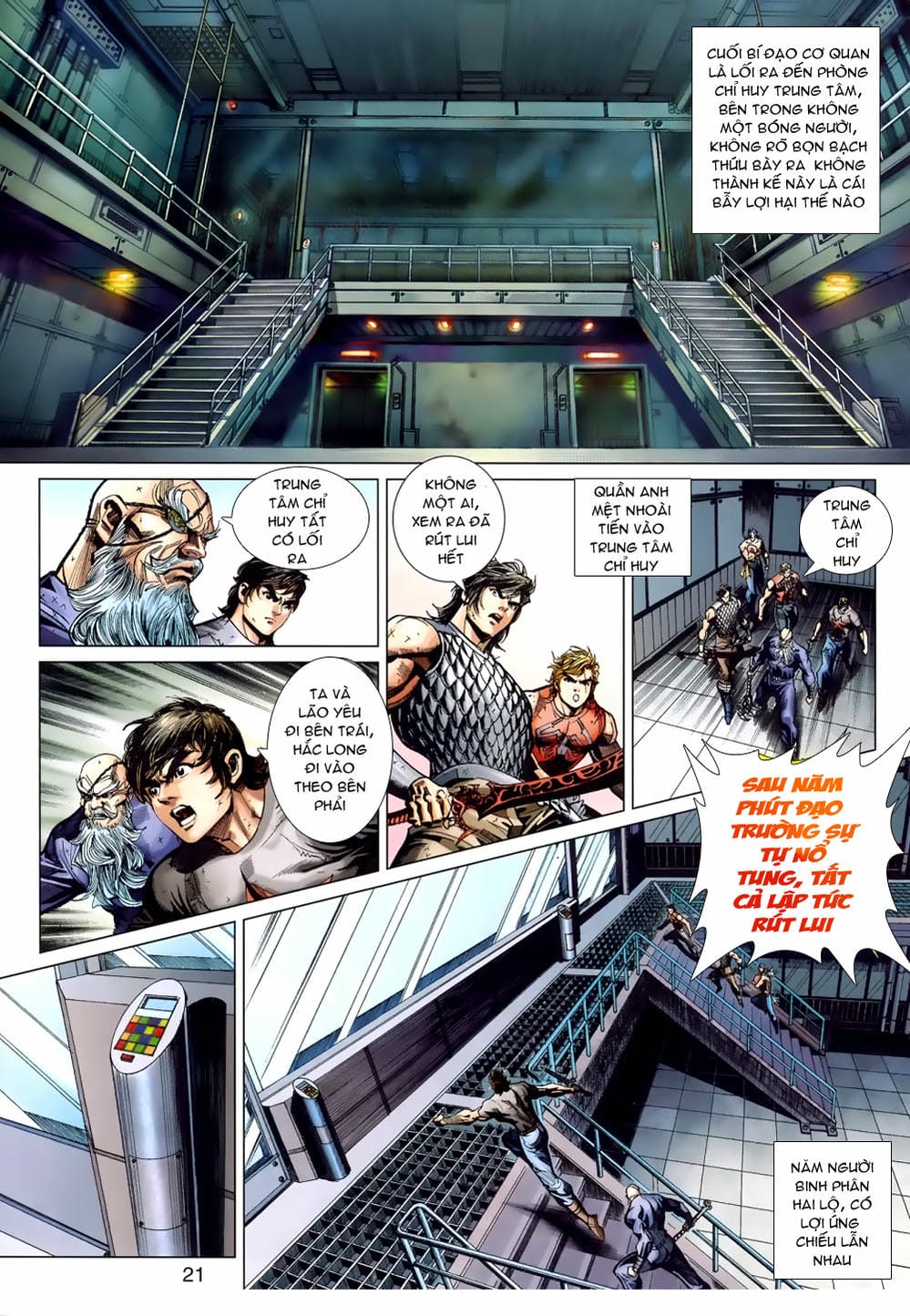 Truyện Tranh Tân Tác Long Hổ Môn trang 4