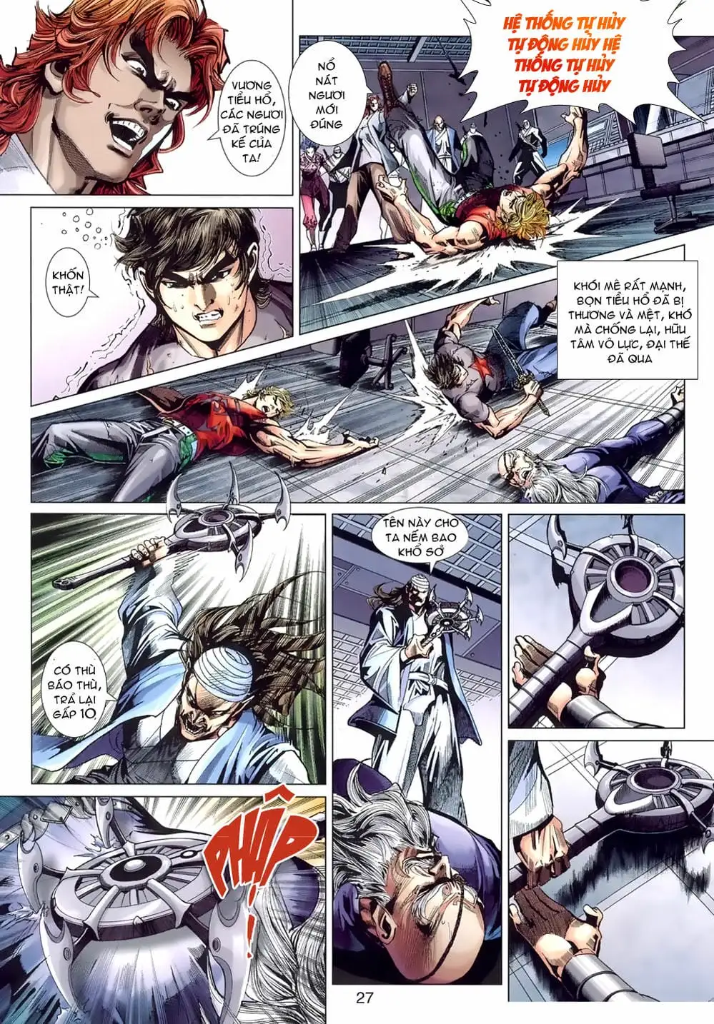 Truyện Tranh Tân Tác Long Hổ Môn trang 4