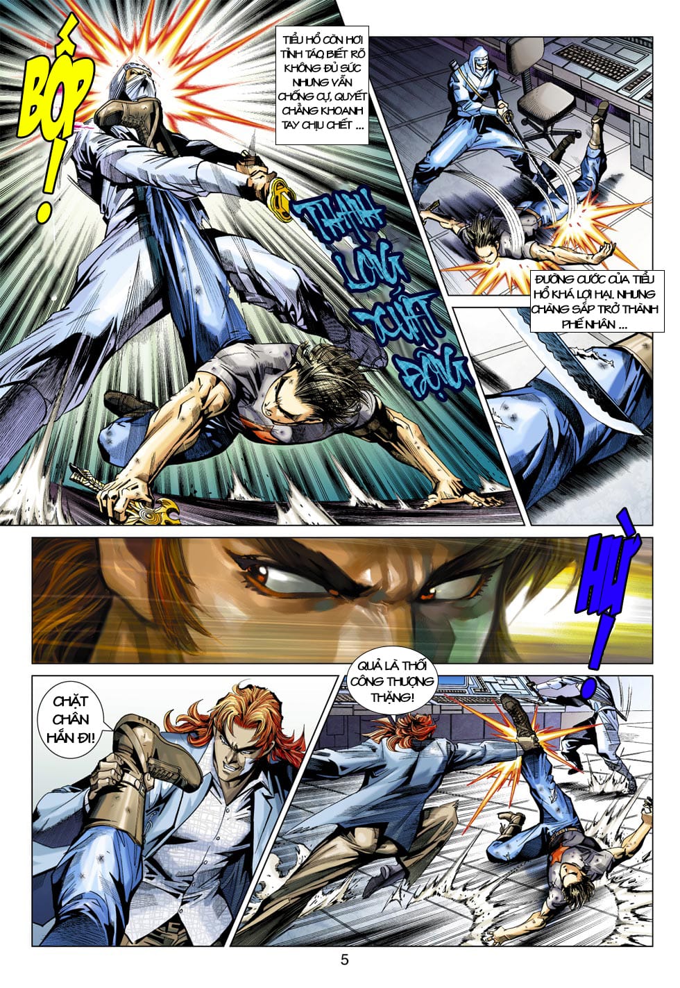 Truyện Tranh Tân Tác Long Hổ Môn trang 4