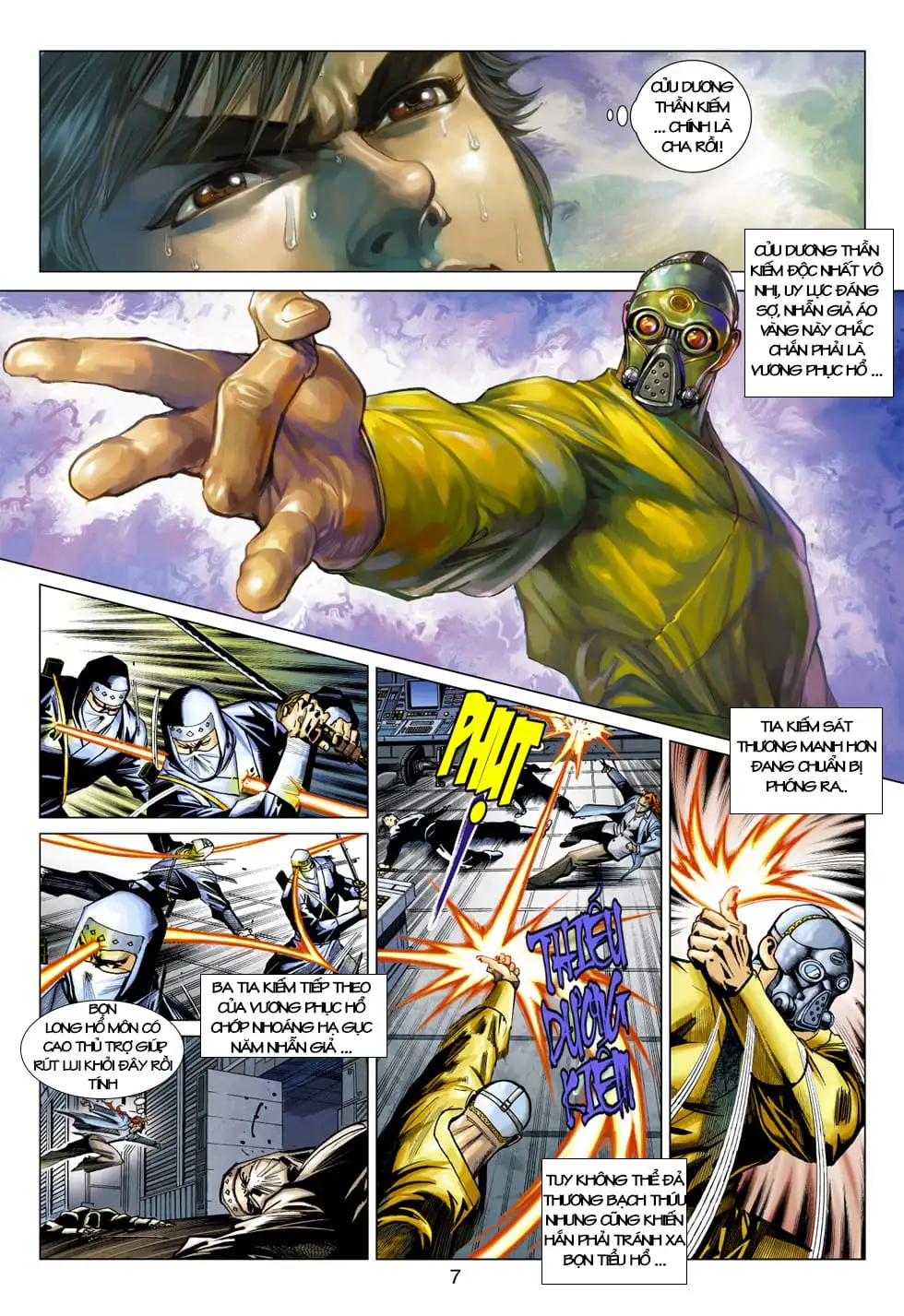 Truyện Tranh Tân Tác Long Hổ Môn trang 4