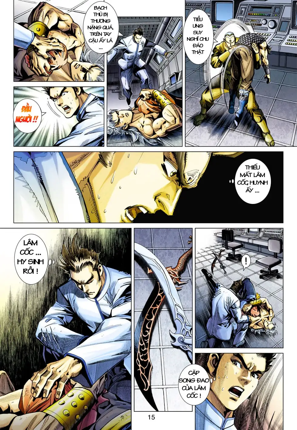 Truyện Tranh Tân Tác Long Hổ Môn trang 4