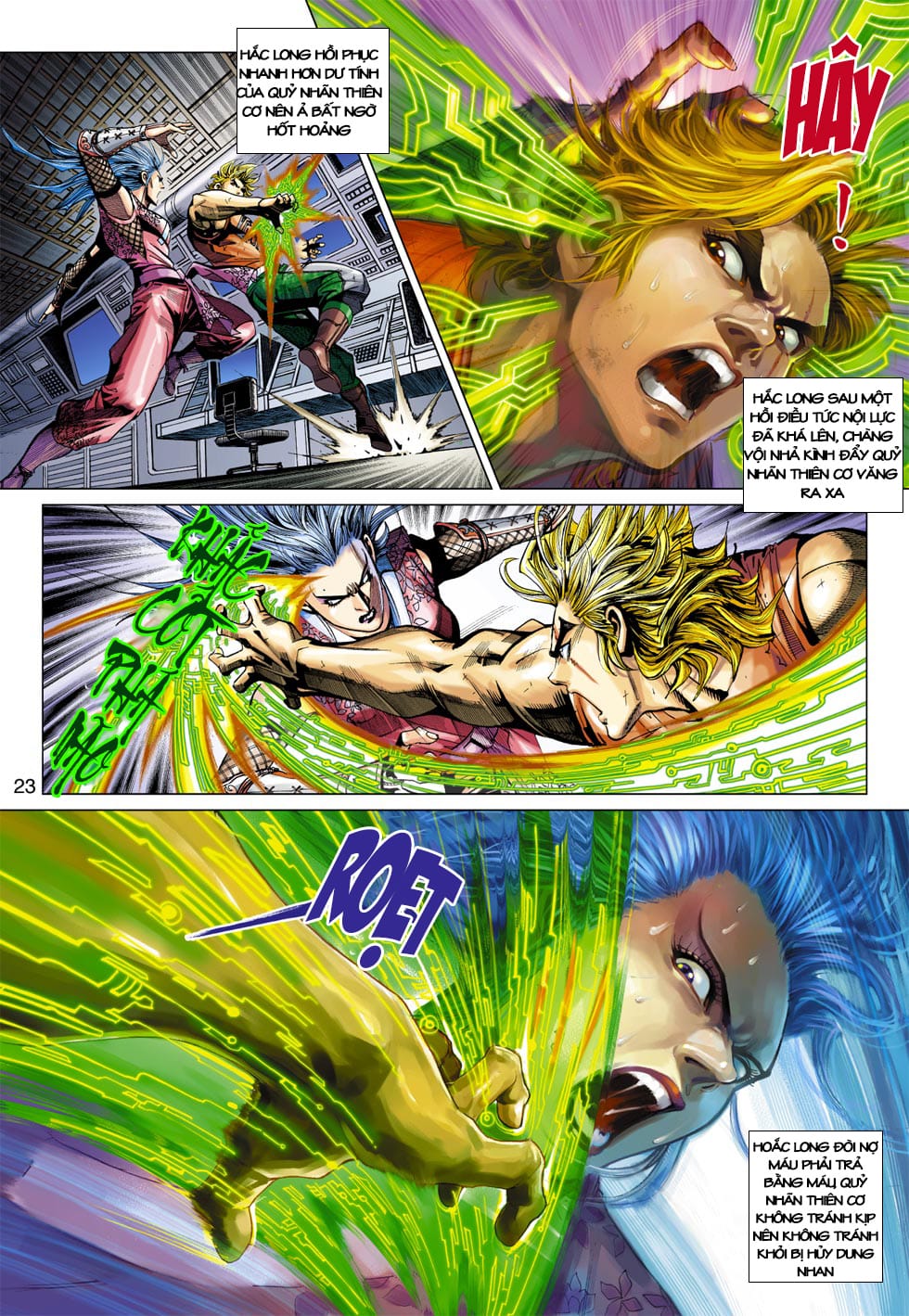 Truyện Tranh Tân Tác Long Hổ Môn trang 4