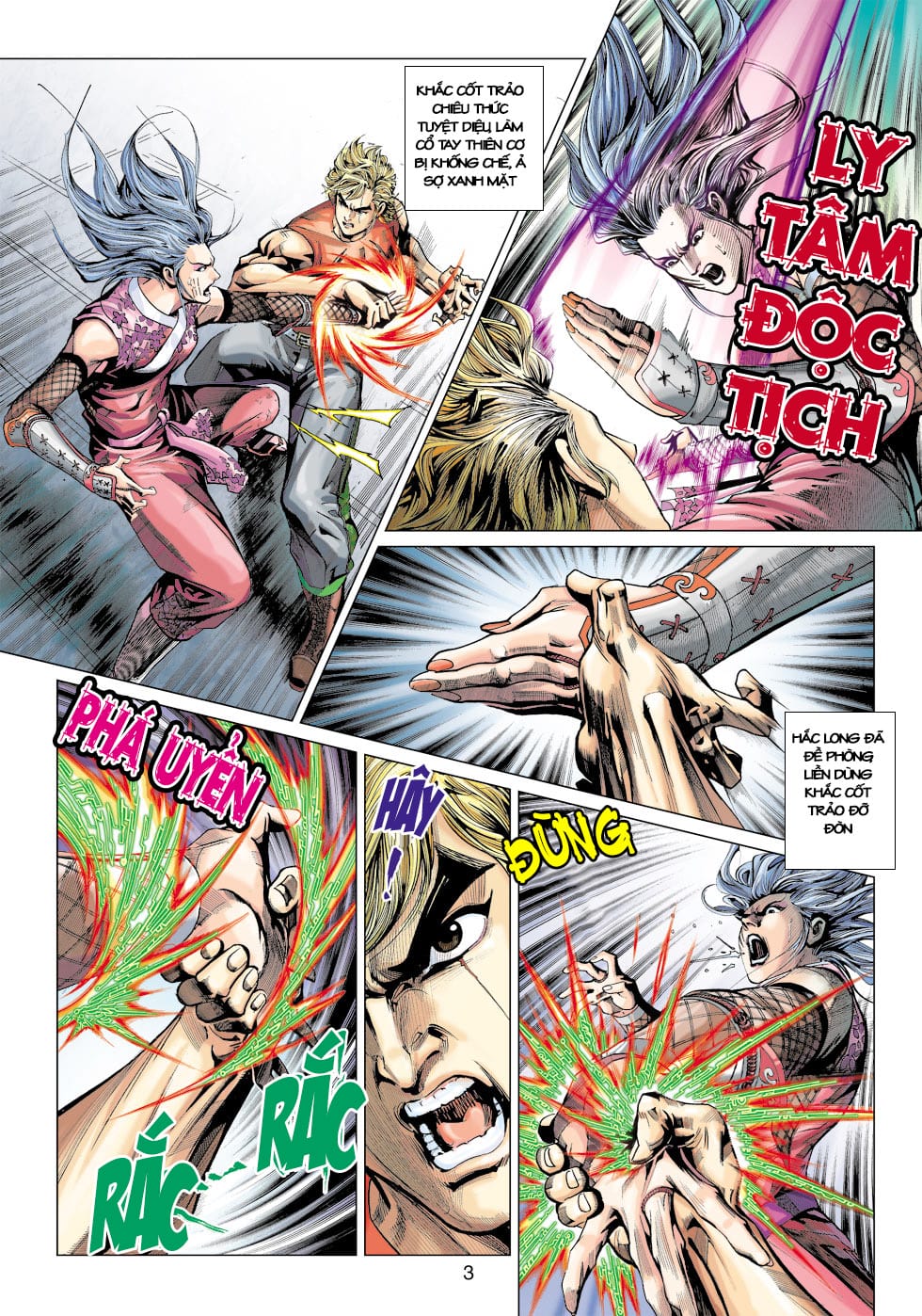 Truyện Tranh Tân Tác Long Hổ Môn trang 4