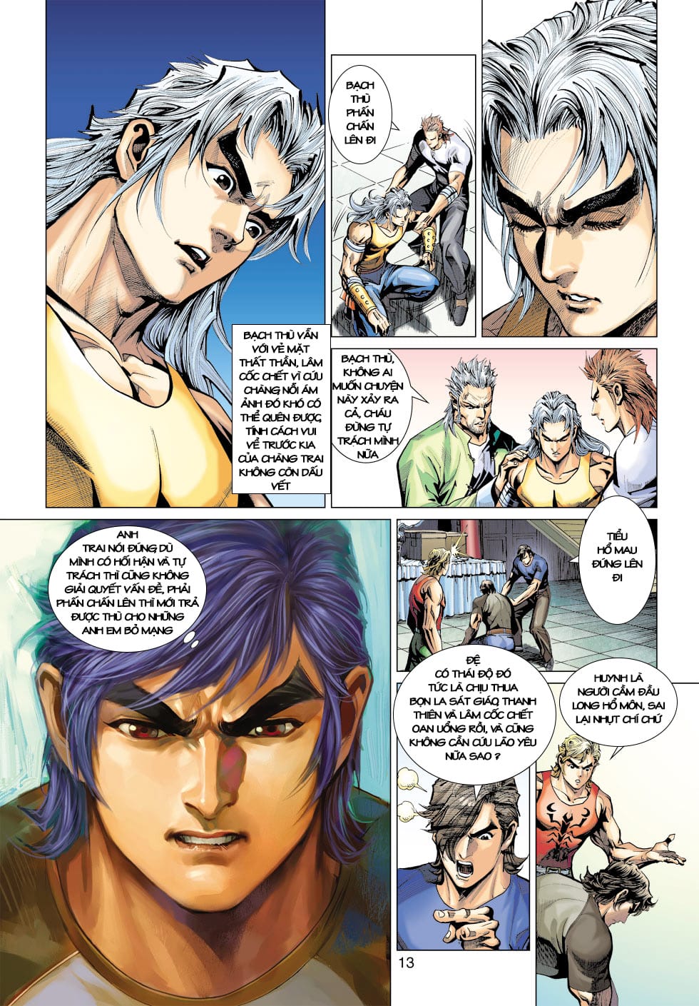 Truyện Tranh Tân Tác Long Hổ Môn trang 4