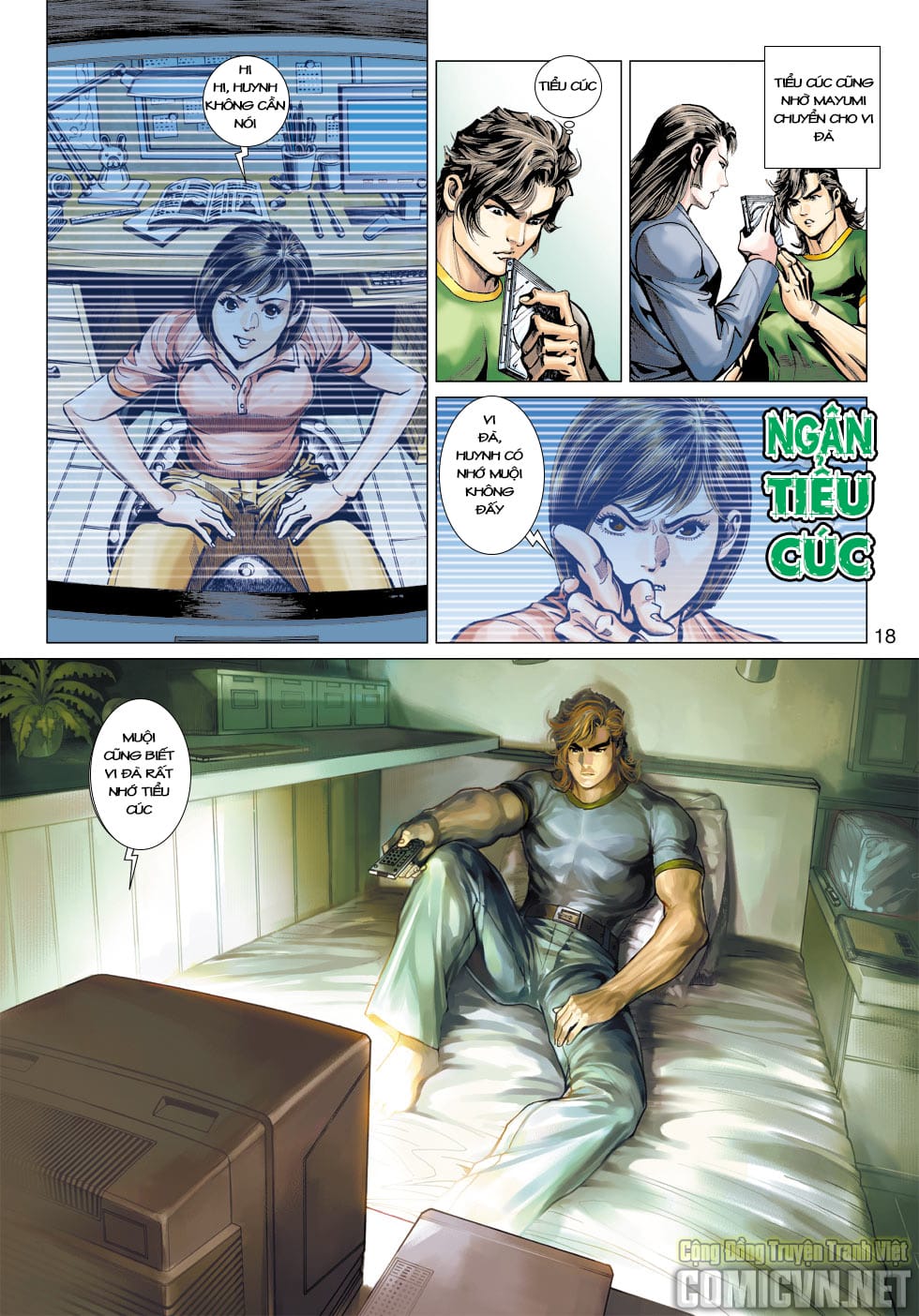 Truyện Tranh Tân Tác Long Hổ Môn trang 4