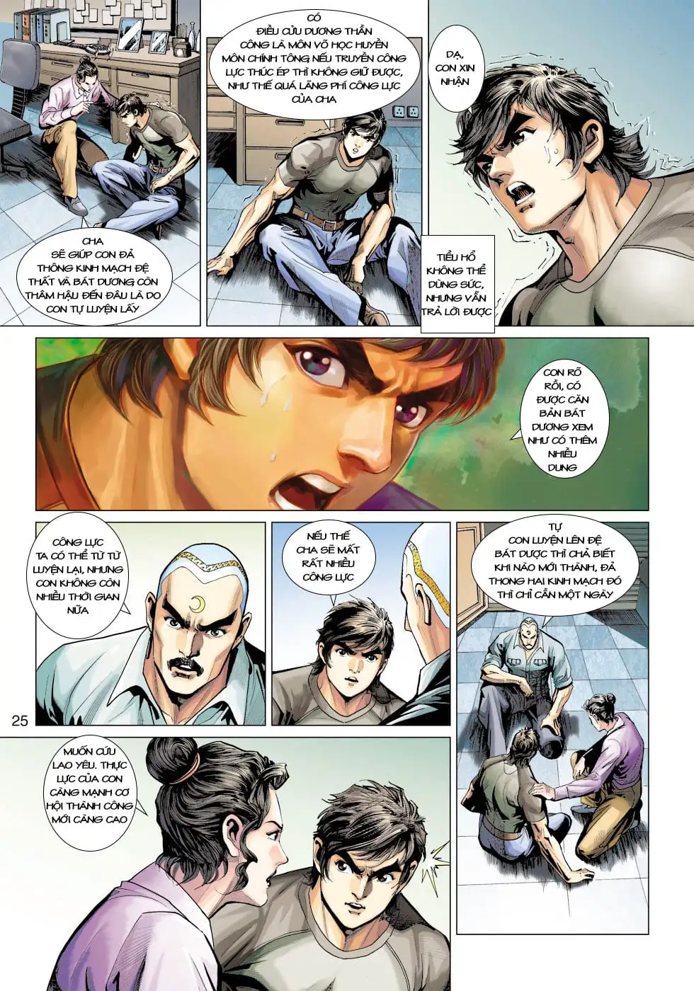 Truyện Tranh Tân Tác Long Hổ Môn trang 4