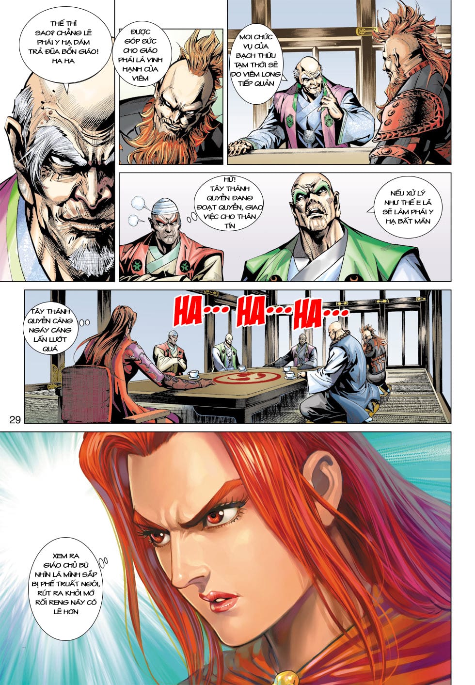 Truyện Tranh Tân Tác Long Hổ Môn trang 4