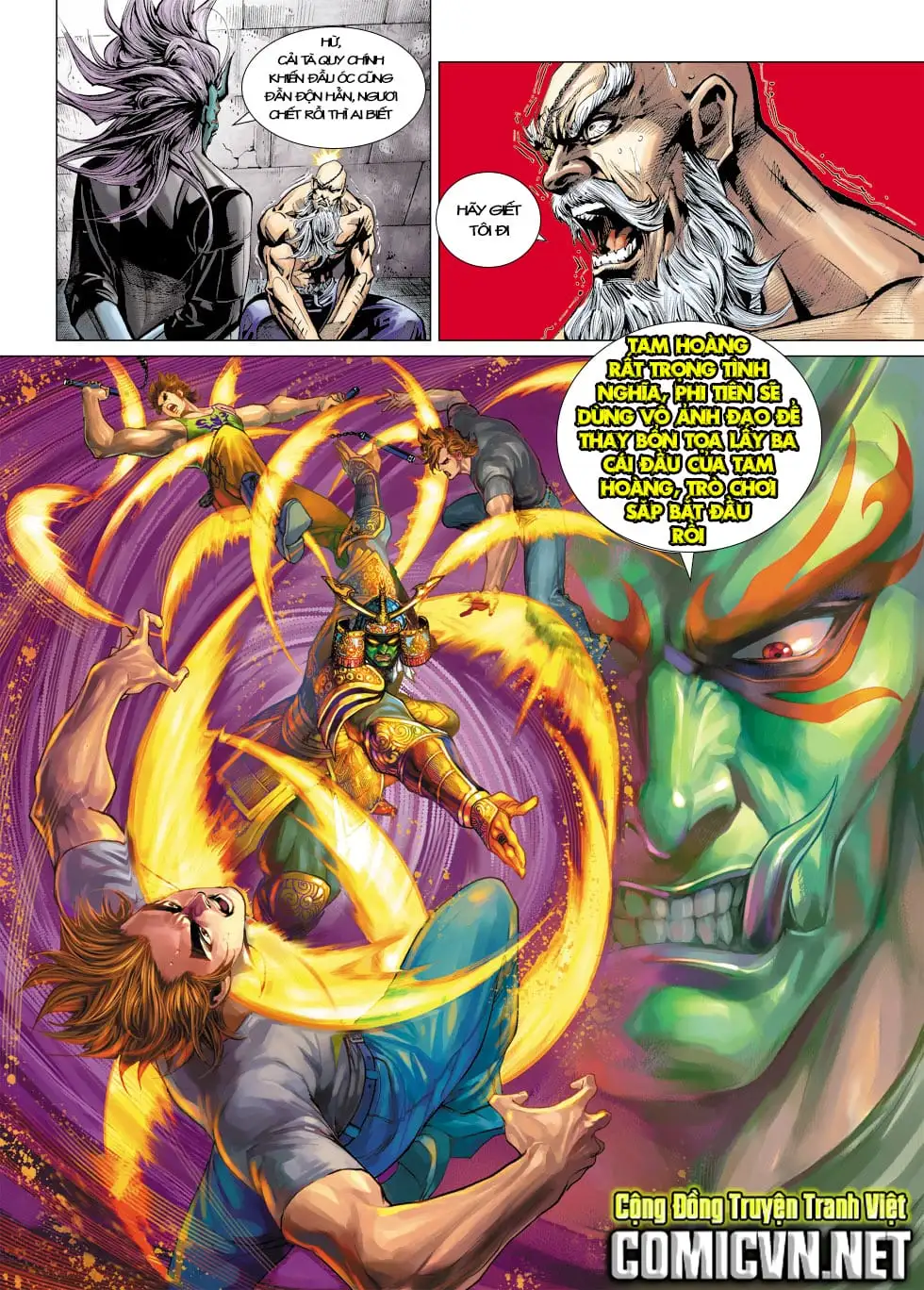 Truyện Tranh Tân Tác Long Hổ Môn trang 4