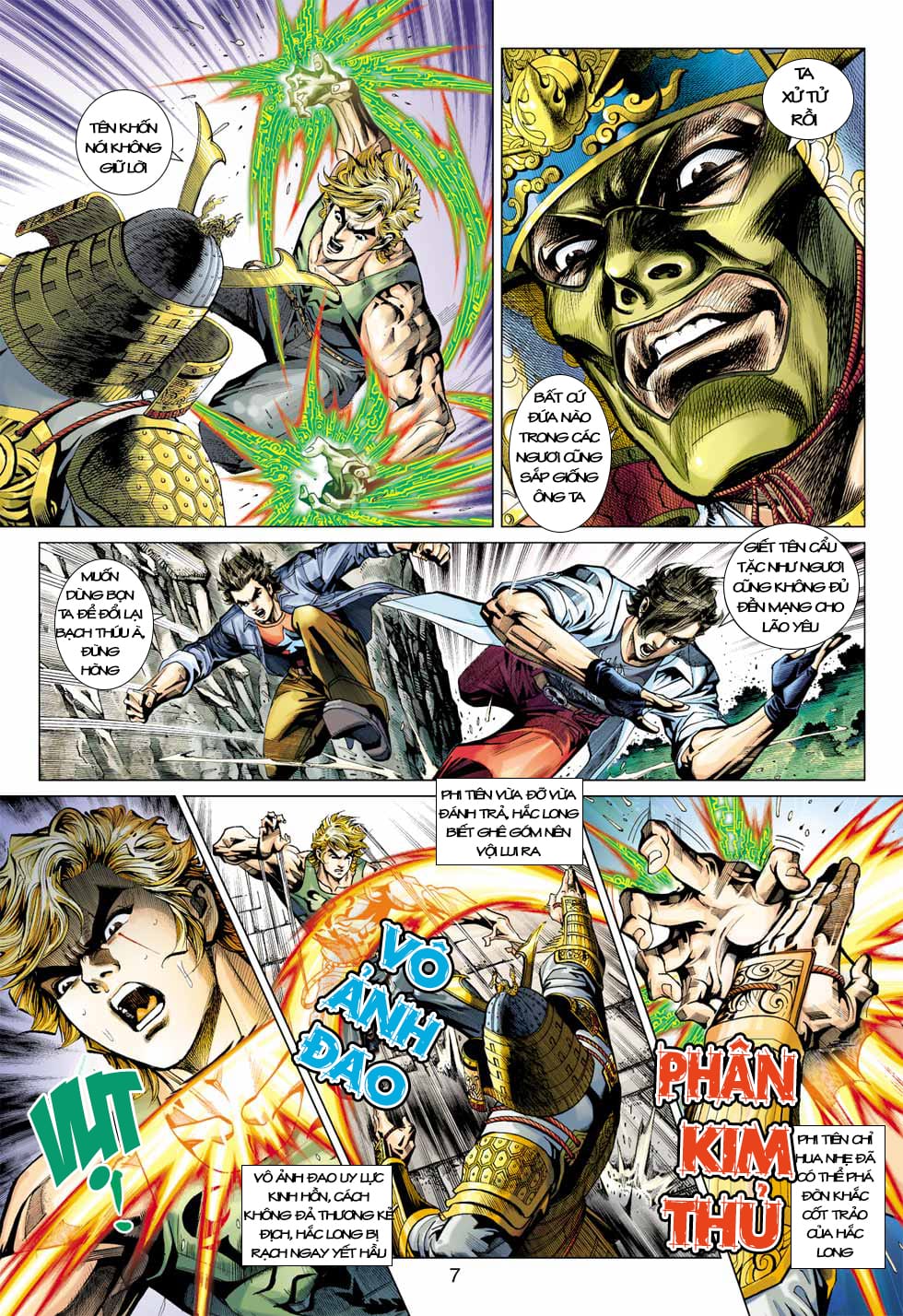 Truyện Tranh Tân Tác Long Hổ Môn trang 4