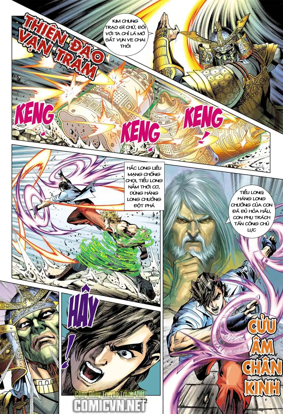 Truyện Tranh Tân Tác Long Hổ Môn trang 4