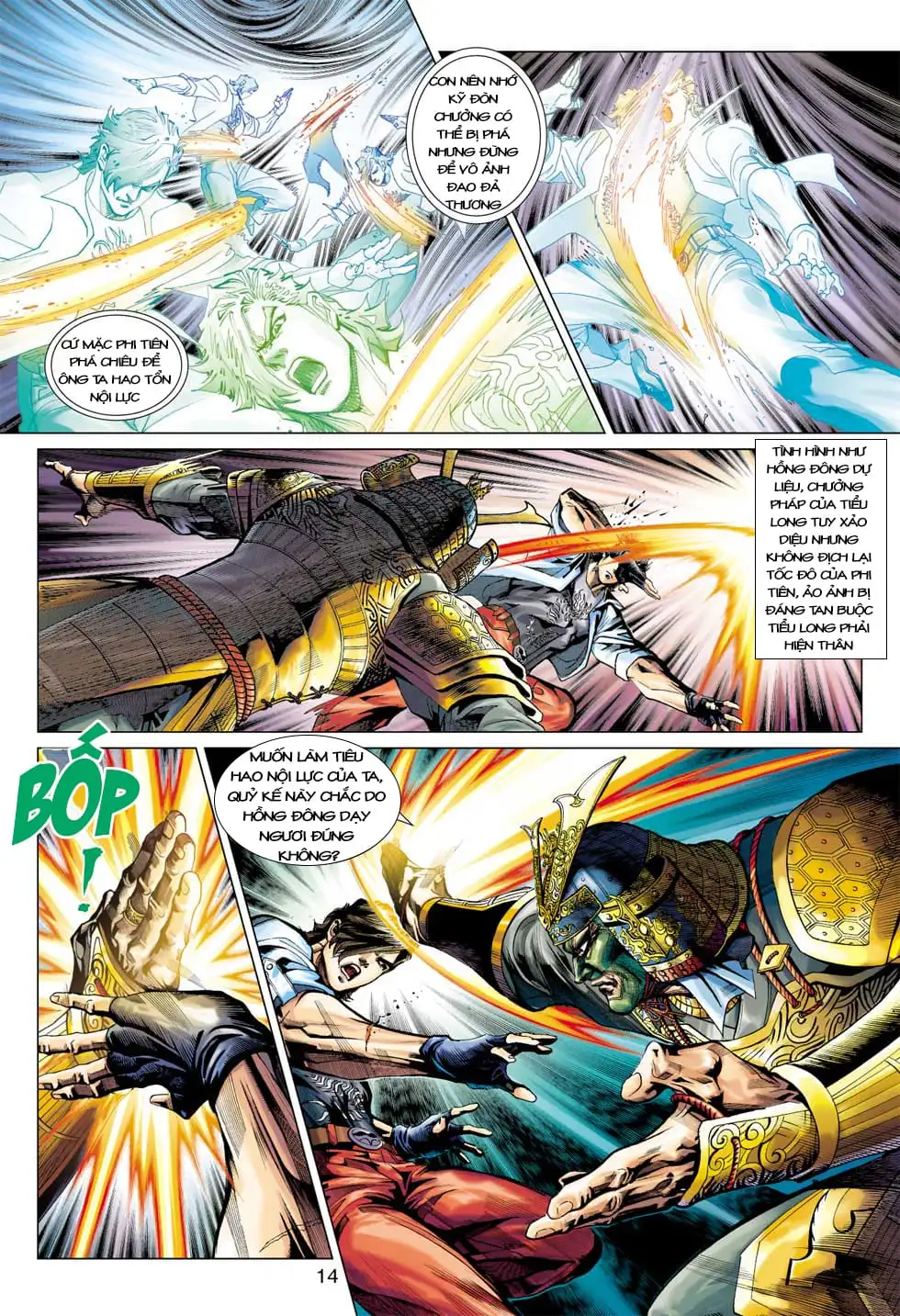 Truyện Tranh Tân Tác Long Hổ Môn trang 4